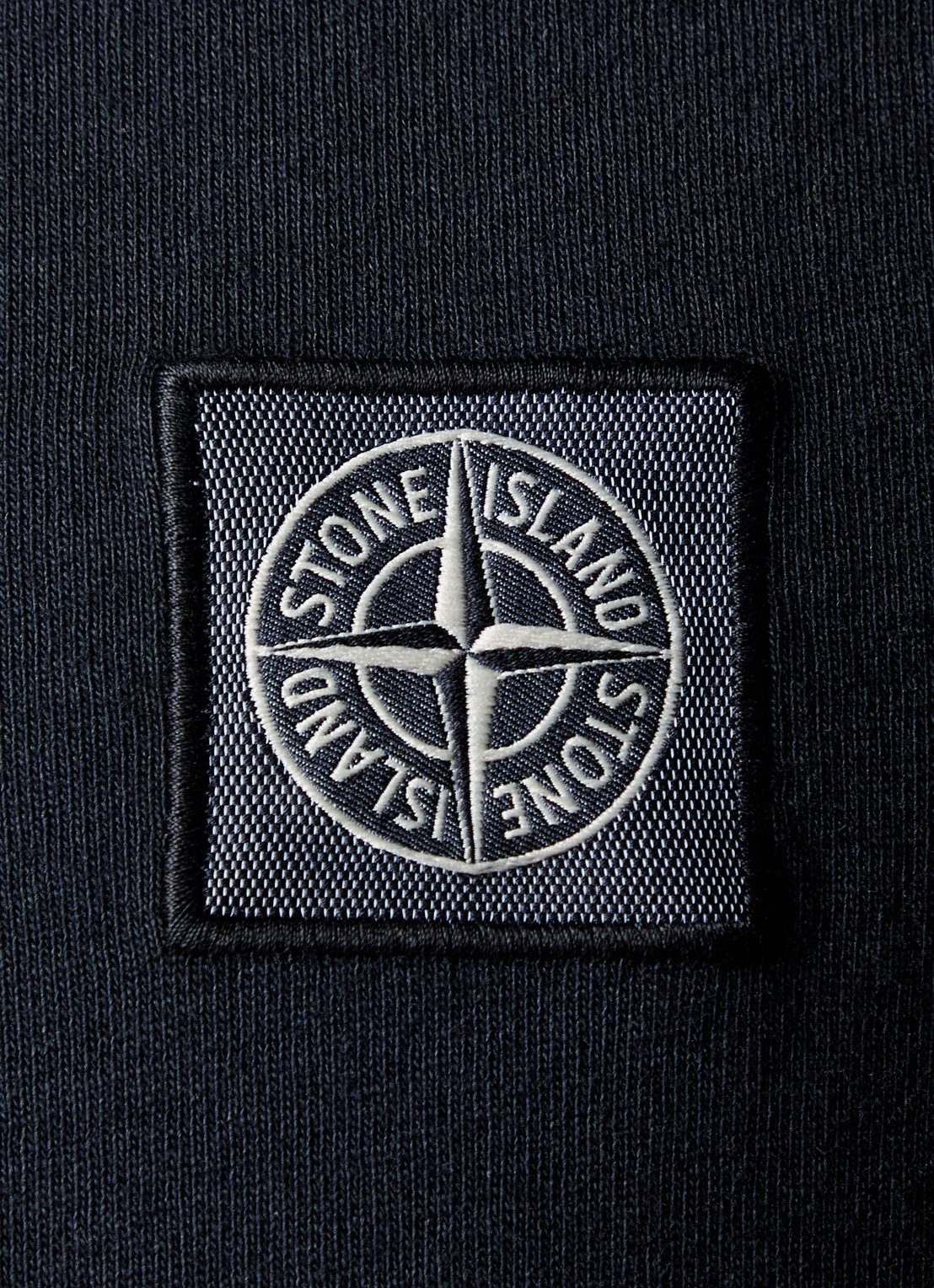 Stone Island S0500 T-shirt met logo - detail 2 donkerblauw