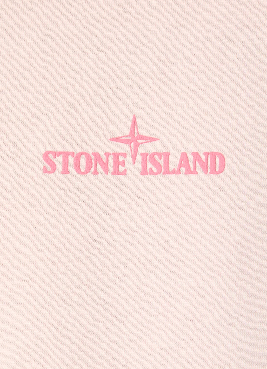 Stone Island S0534 T-shirt met logo- en backprint - detail 2 lichtroze
