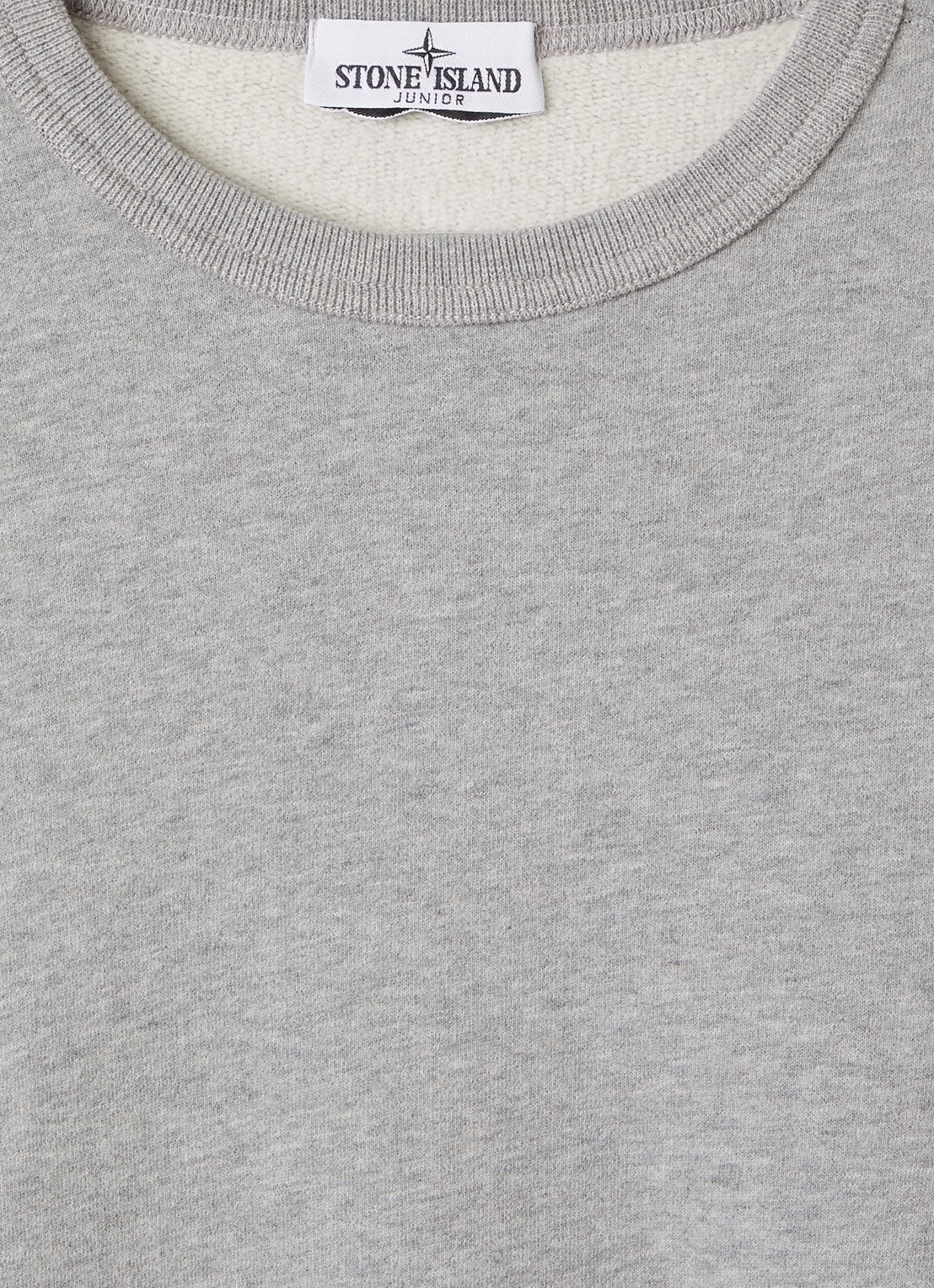 Stone Island S0A20 sweater met logo - detail 3 grijsmele