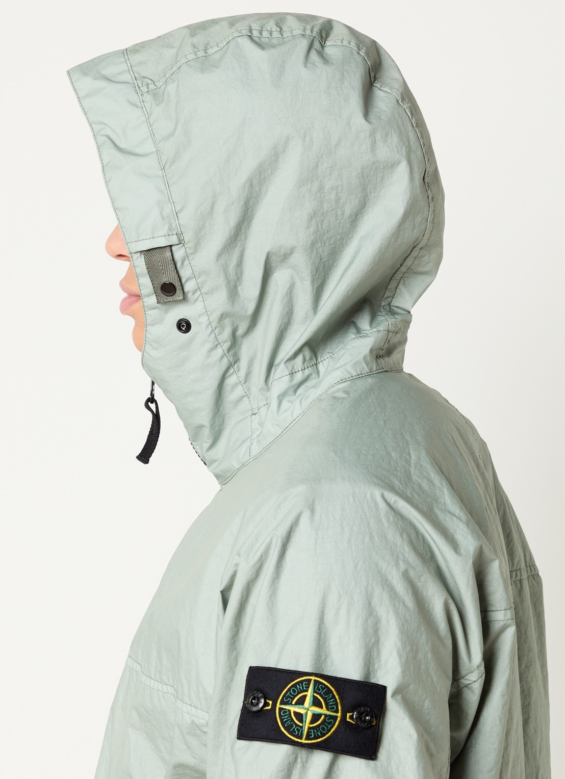 Stone Island S0A21 Jack met capuchon en klepzakken - detail 5 lindegroen