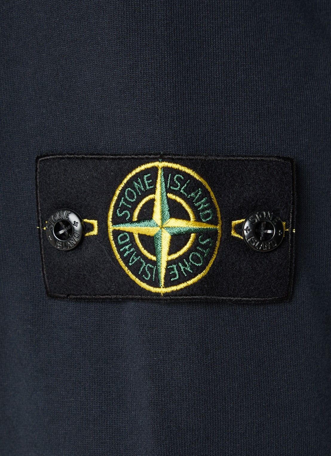Stone Island S0B50 Longsleeve met logo - detail 4 donkerblauw