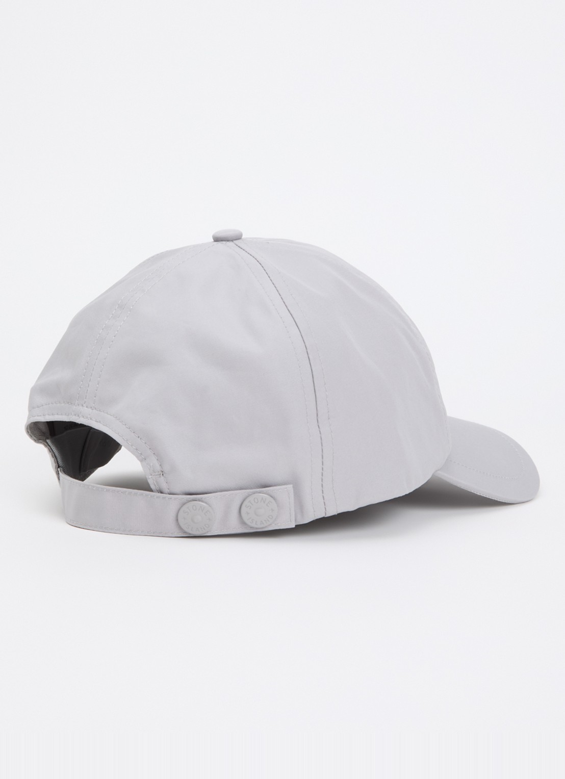 Stone Island S0F01 pet met logo - detail lichtgrijs