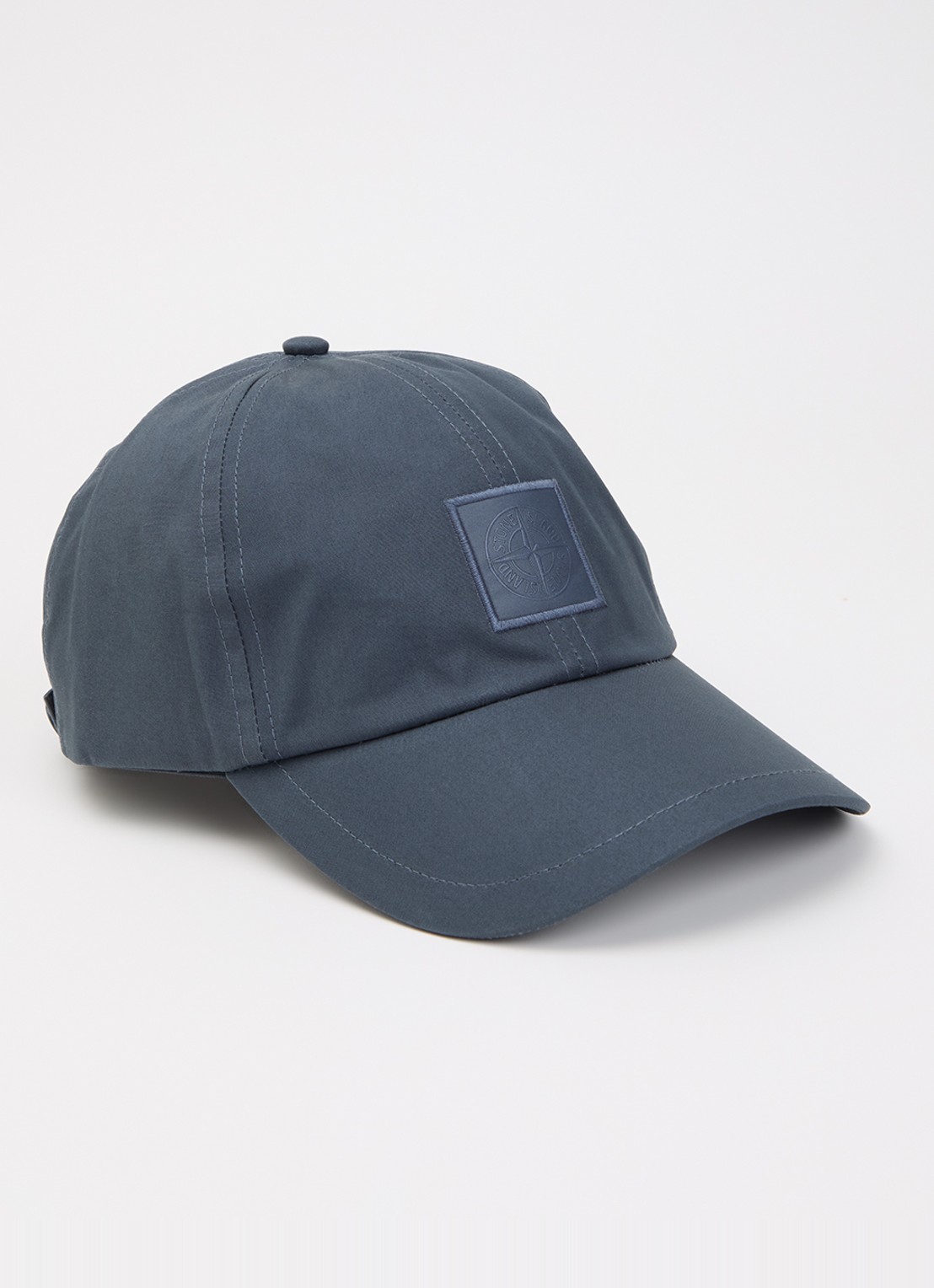 Stone Island S0F01 pet met logo - voorkant 2 blauw
