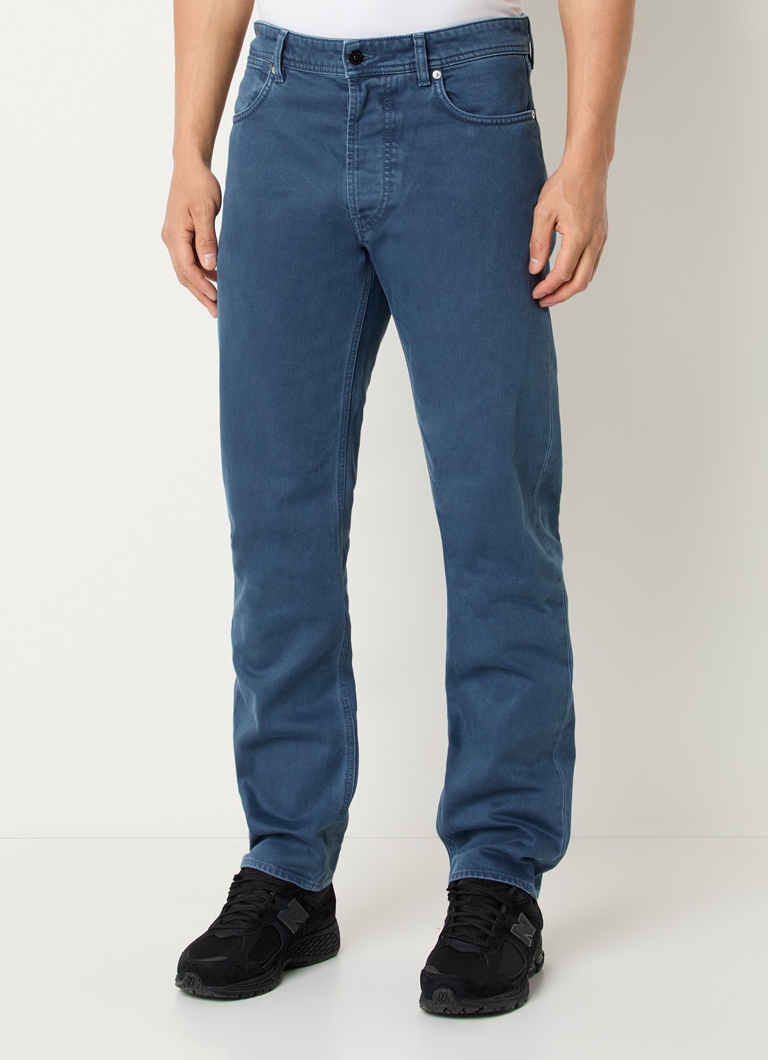 Stone Island S0J18 Tapered fit jeans met donkere wassing - detail 4 indigo