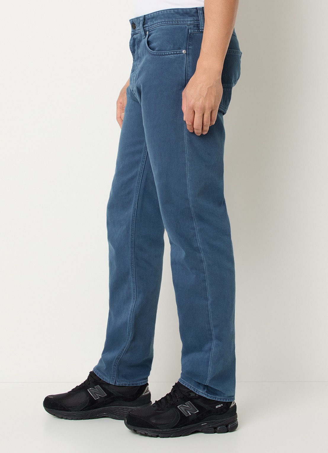 Stone Island S0J18 Tapered fit jeans met donkere wassing - detail 5 indigo
