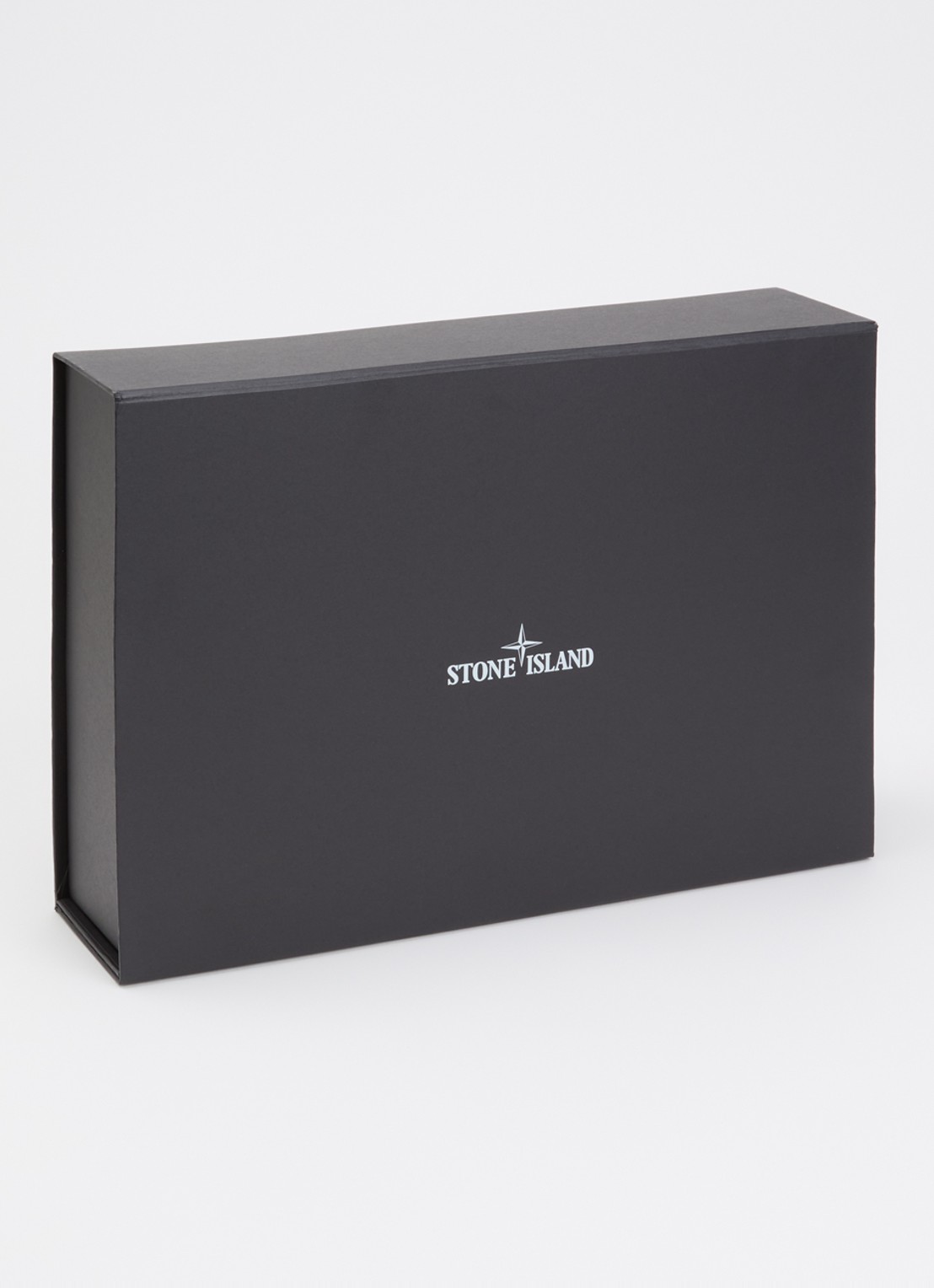 Stone Island Set van vest met muts en sjaal in giftbox 3-delig - detail lichtblauw
