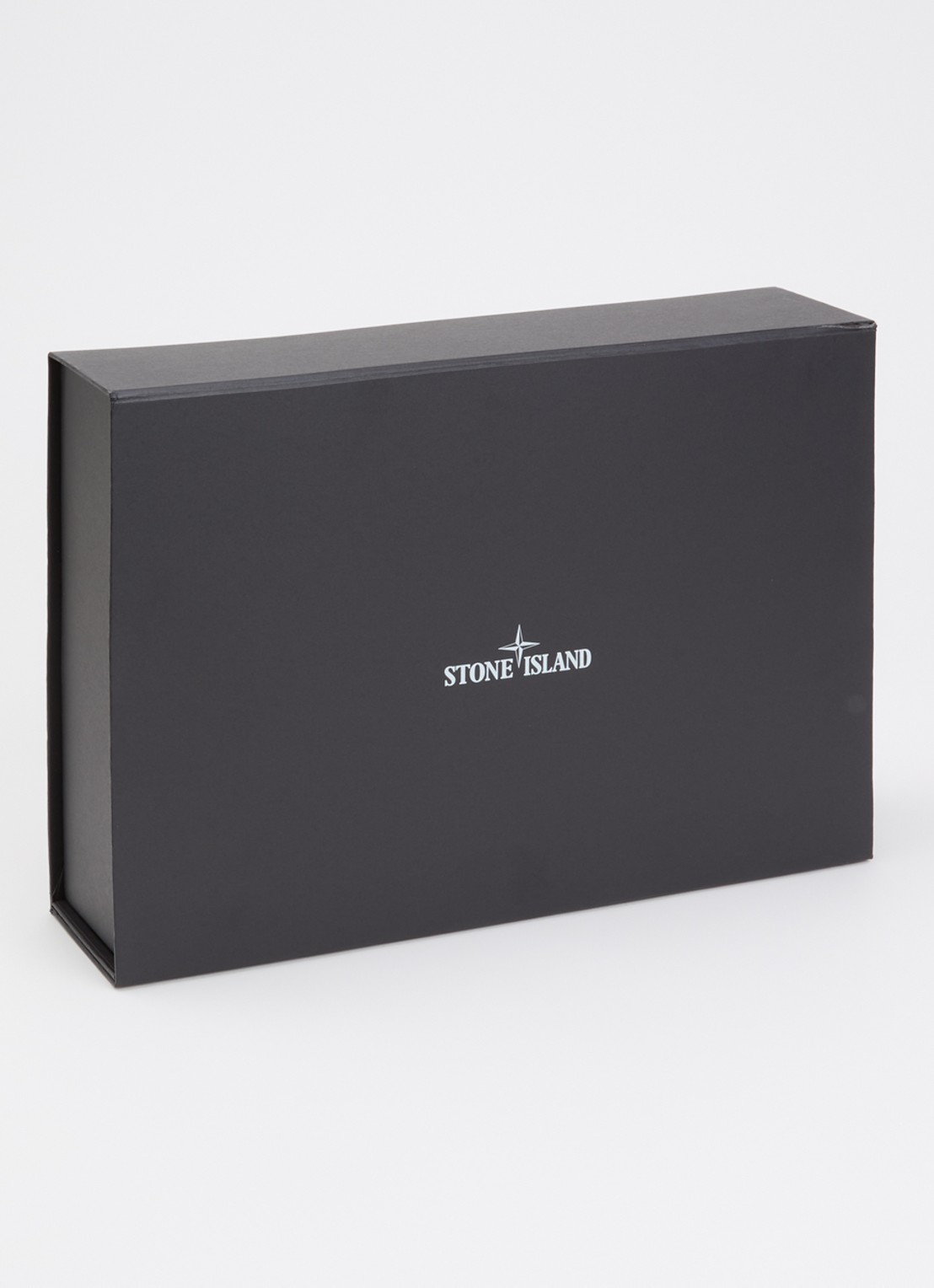 Stone Island Set van vest met muts en sjaal in giftbox 3-delig - detail donkerblauw