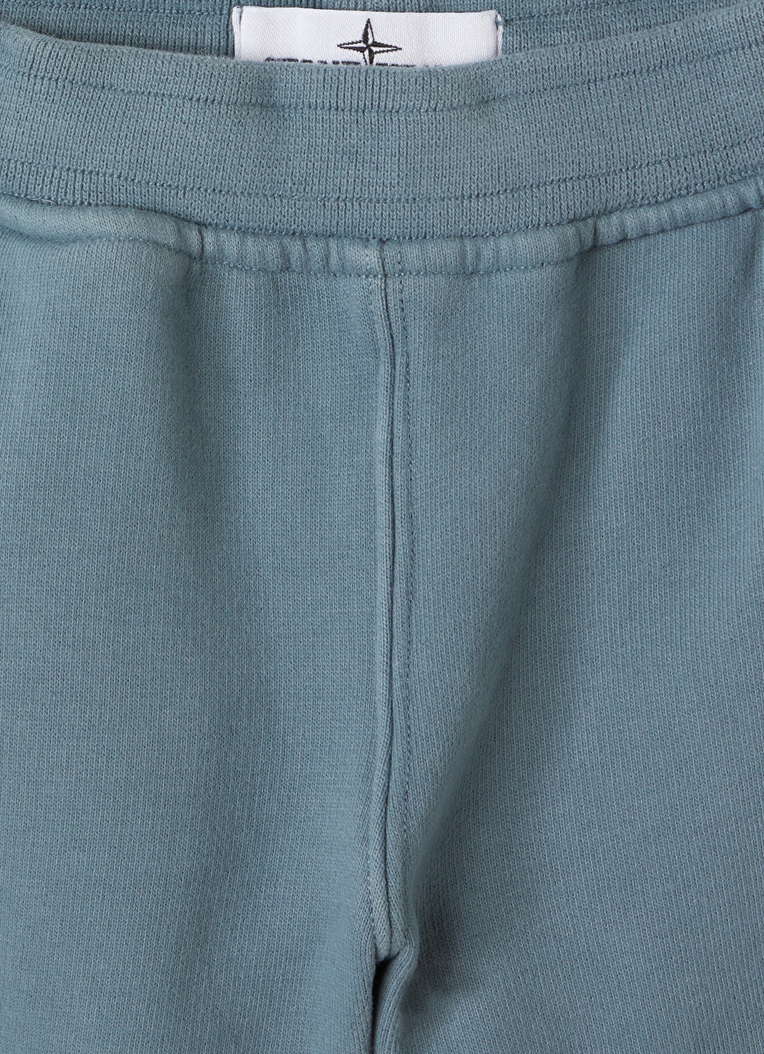 Stone Island Tapered fit joggingbroek met logo - detail 3 blauwgrijs