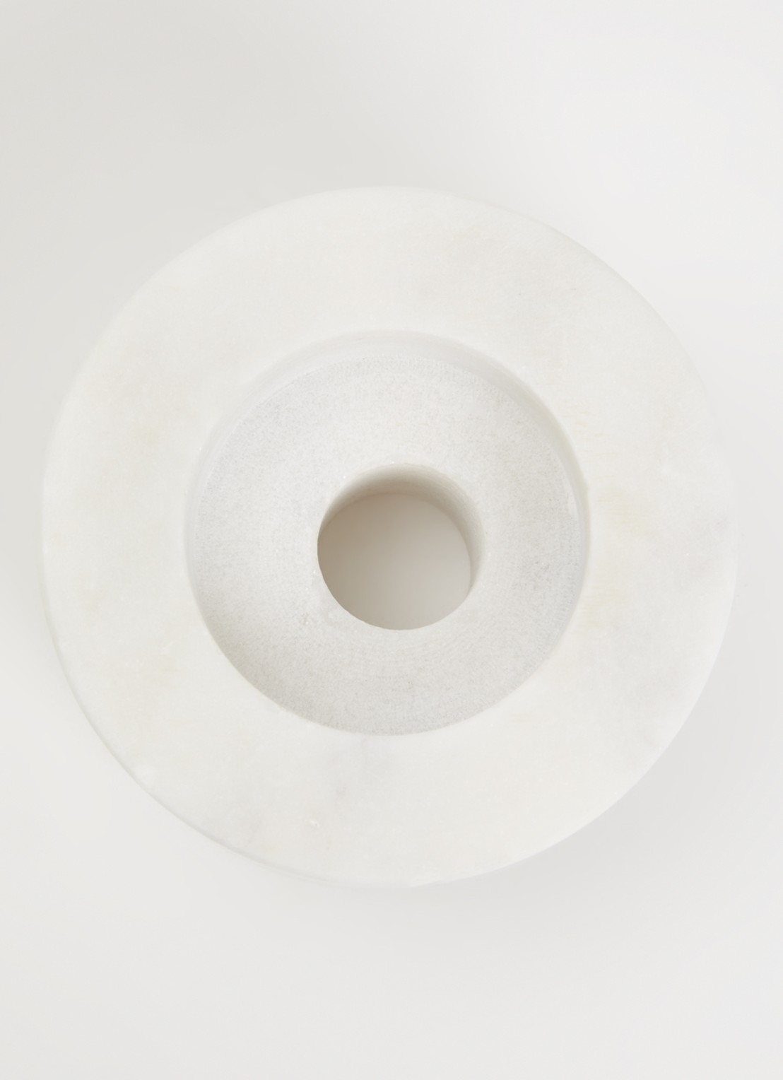 Stoned Marmer reversible kaarshouder 9 cm - voorkant 2 wit