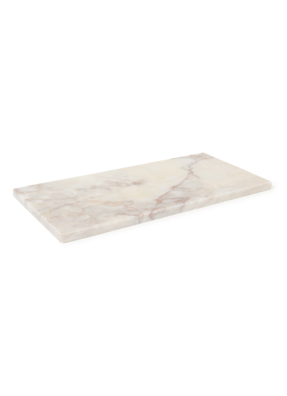 Stoned Serveerplank 30 x 15 cm - voorkant beige