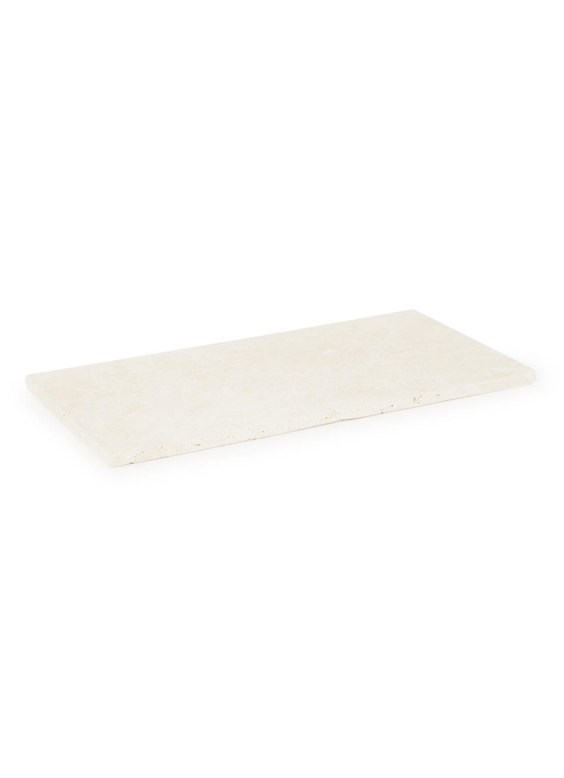 Stoned Serveerplank 40 x 20 cm - voorkant 2 beige