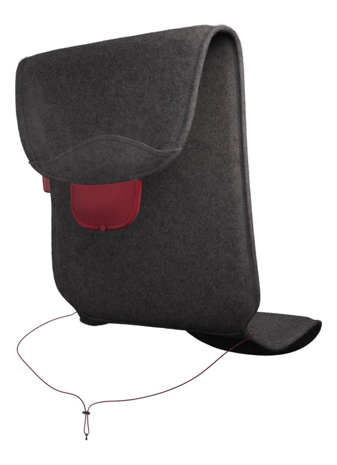 Stoov Big Hug³ XL stoelverwarmer - achterkant grijs