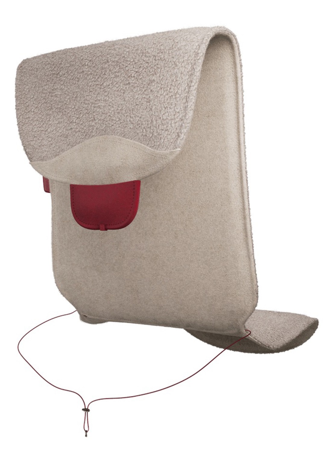 Stoov Big Hug³ XL stoelverwarmer - achterkant 3 beige
