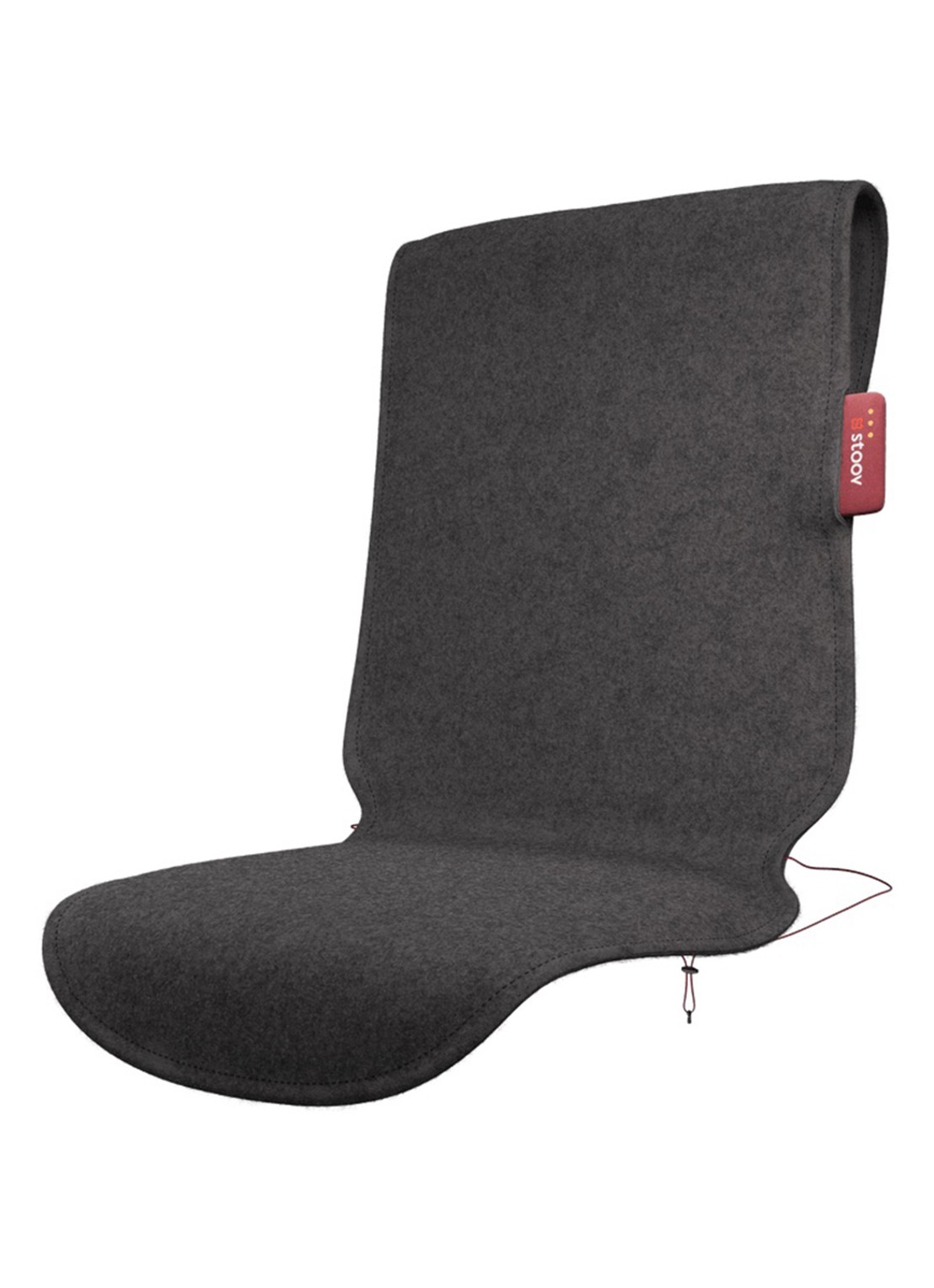 Stoov Big Hug³ XL stoelverwarmer - voorkant grijs
