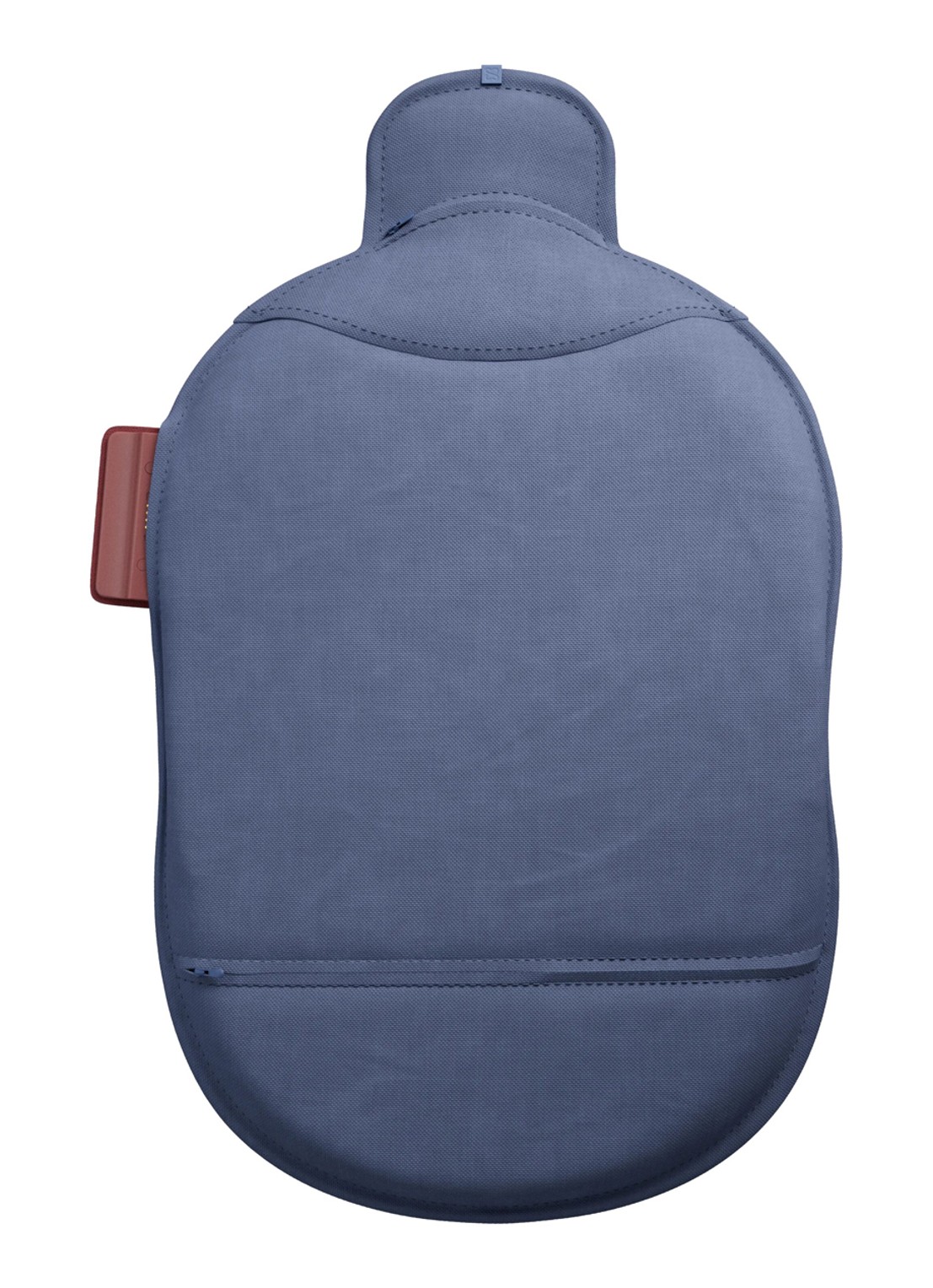 Stoov Huddle³ warmtekussen 35 x 58 cm - achterkant donkerblauw