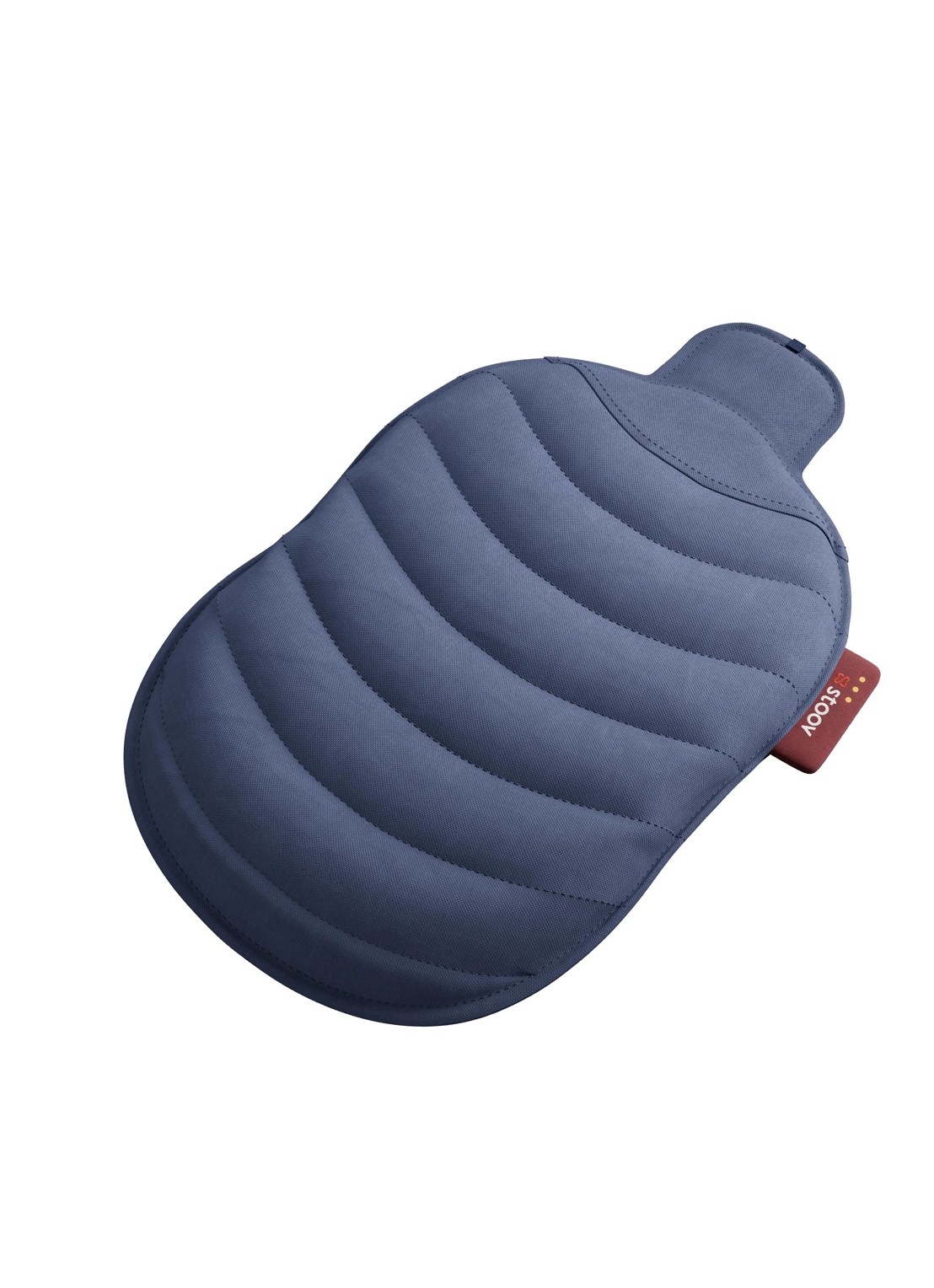Stoov Huddle³ warmtekussen 35 x 58 cm - voorkant 2 donkerblauw