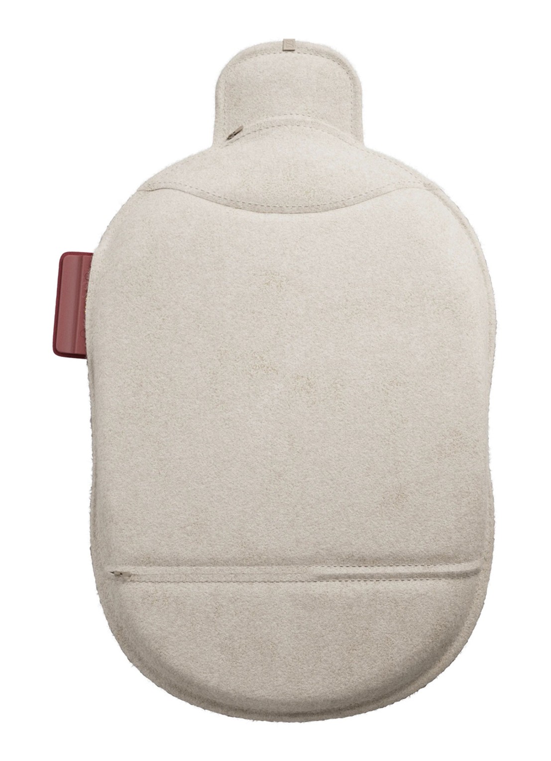Stoov Huddle³ warmtekussen 35 x 58 cm - achterkant 2 beige