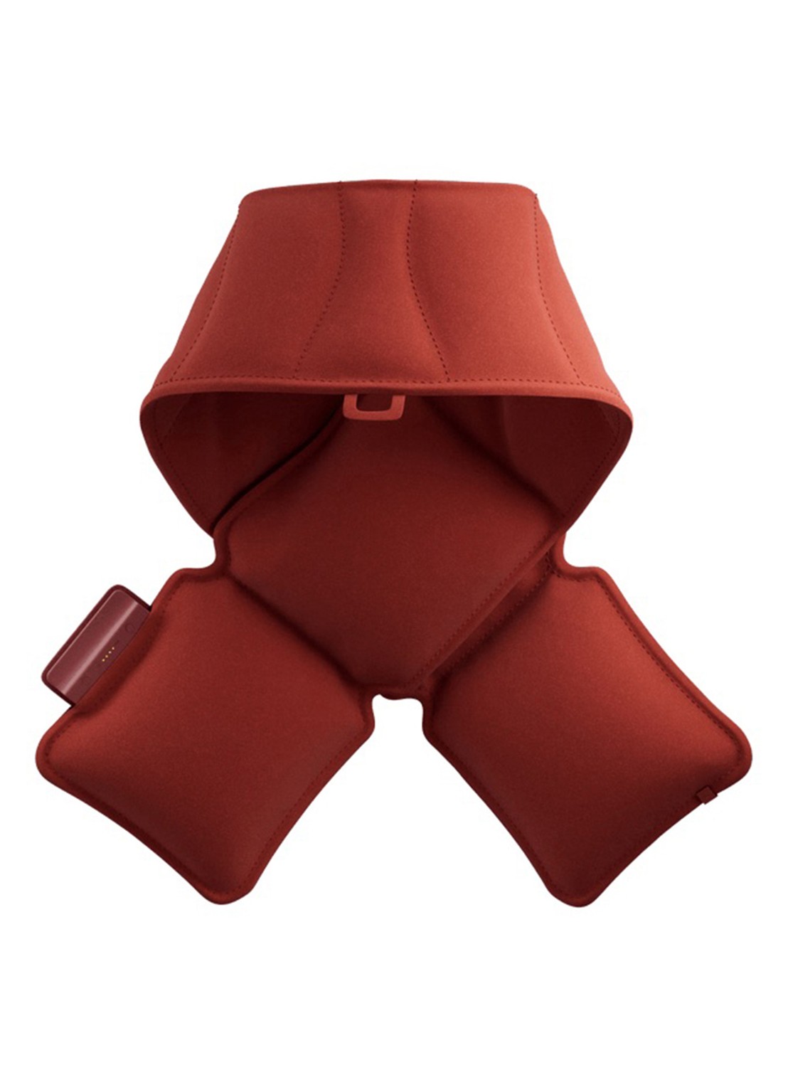 Stoov Kokoon³ sjaal 20 x 140 cm - achterkant 4 rood