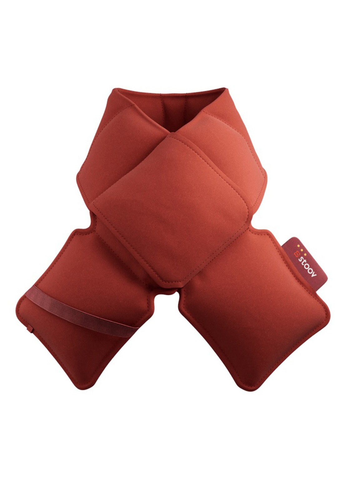 Stoov Kokoon³ sjaal 20 x 140 cm - voorkant 5 rood