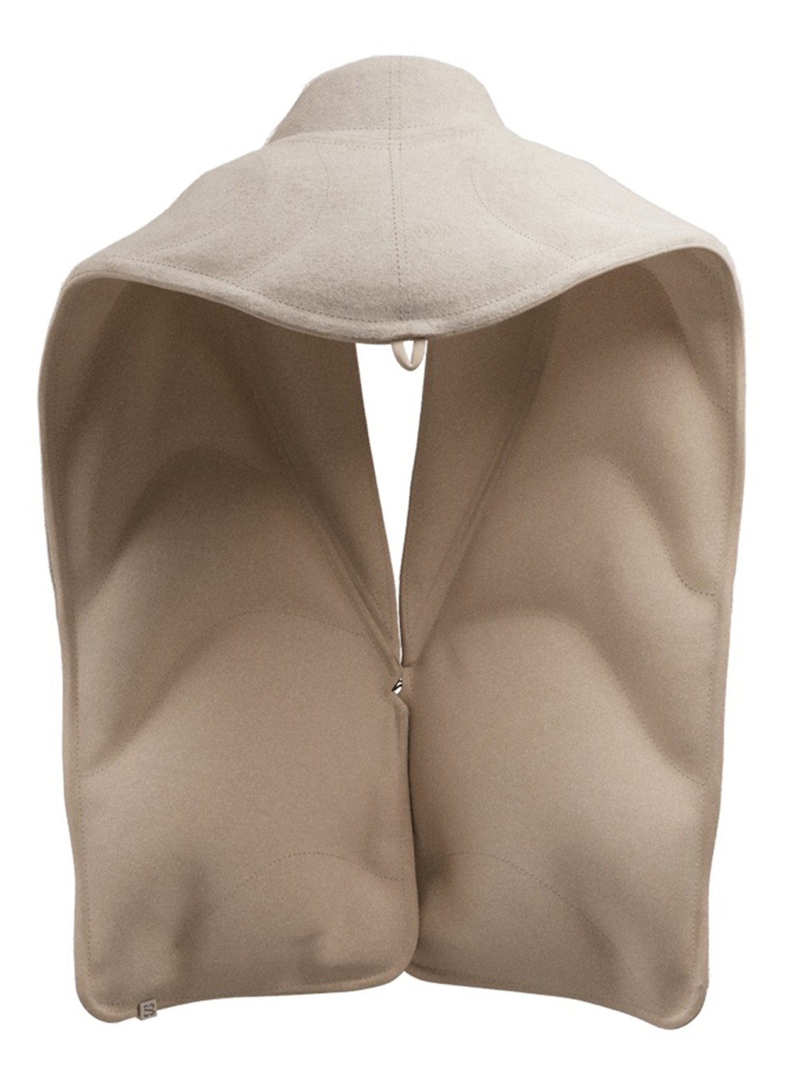 Stoov Kokoon³ XL sjaal 35 x 190 cm - achterkant 4 beige