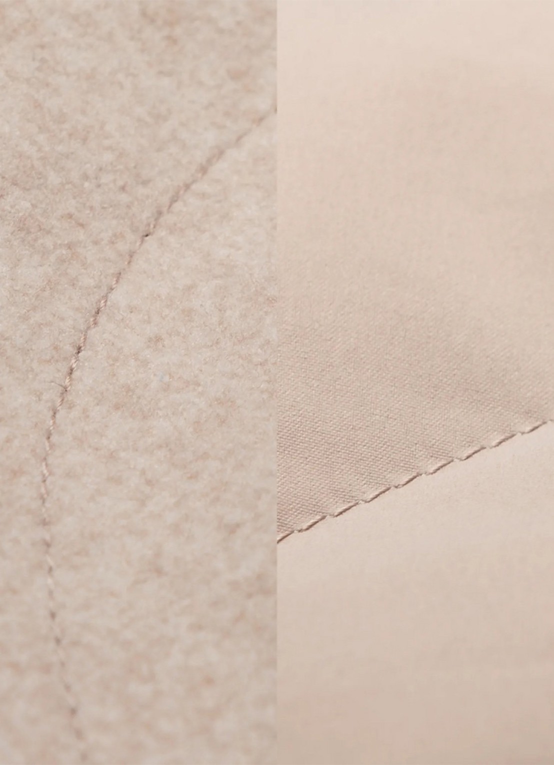 Stoov Kokoon³ XL sjaal 35 x 190 cm - detail 2 beige