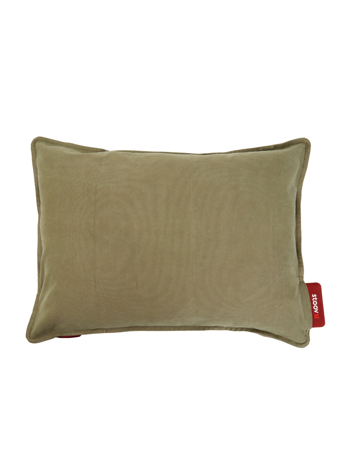 Stoov Ploov draadloze warmtekussen 45 x 60 cm - voorkant olijfgroen