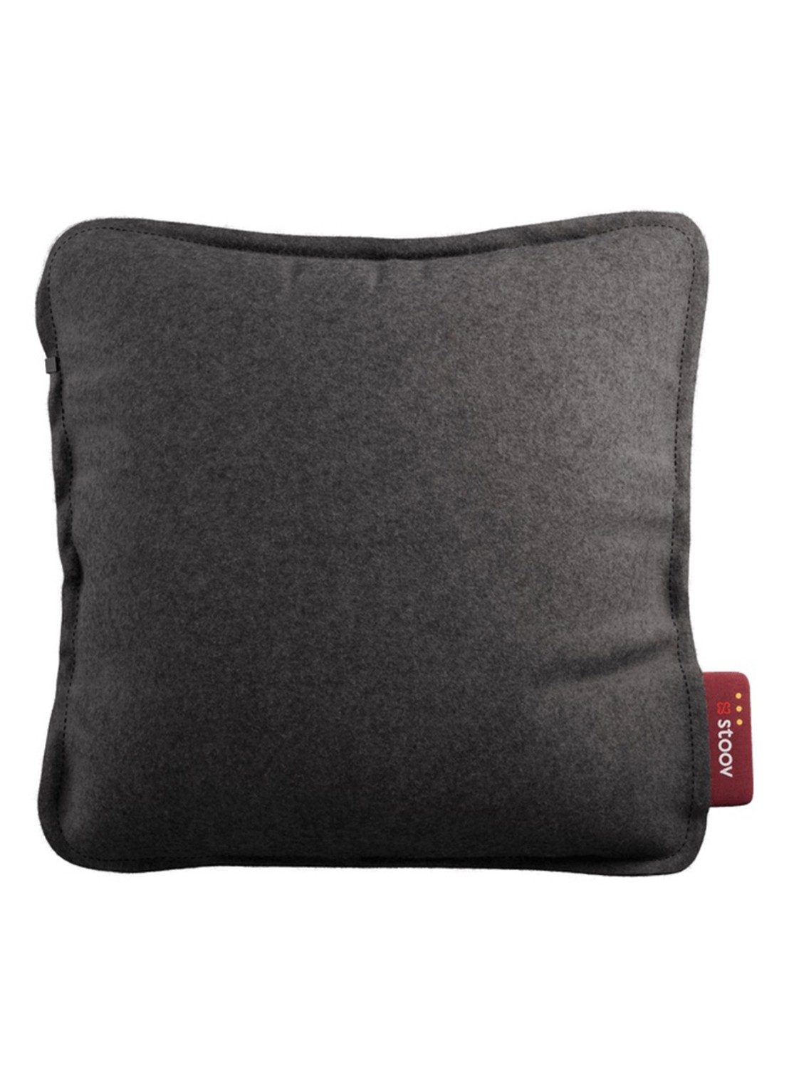 Stoov Ploov³ warmtekussen 45 x 45 cm - voorkant 3 grijs