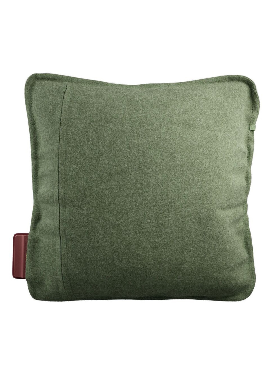 Stoov Ploov³ warmtekussen 45 x 45 cm - achterkant 2 lichtgroen