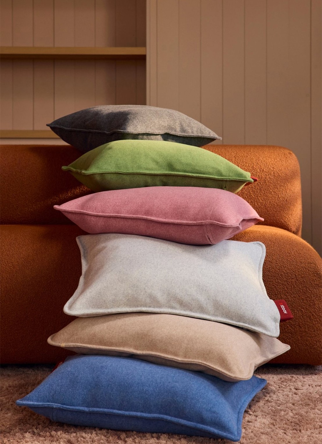 Stoov Ploov³ warmtekussen 45 x 60 cm - voorkant 5 grijs