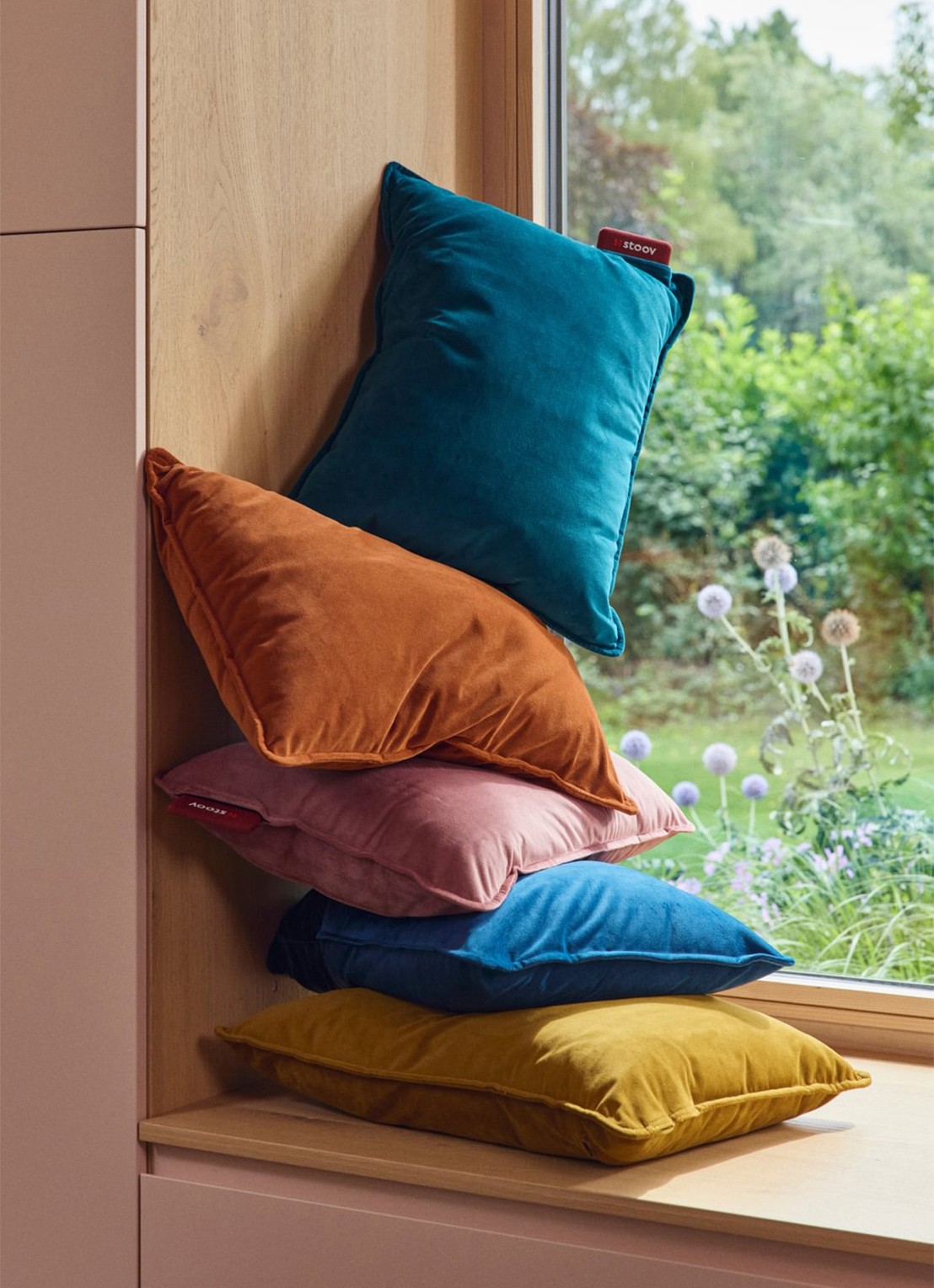 Stoov Ploov³ warmtekussen 45 x 60 cm - voorkant 5 oranje