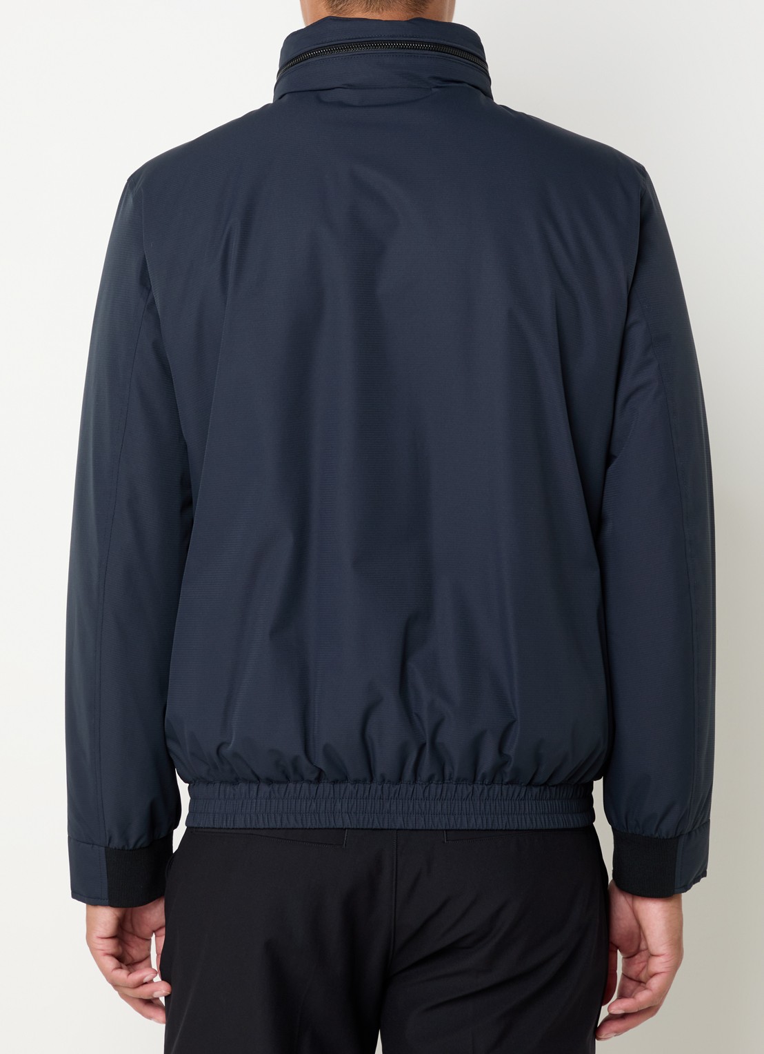 Strellson Gewatteerd jack met opstaande kraag - achterkant 4 donkerblauw