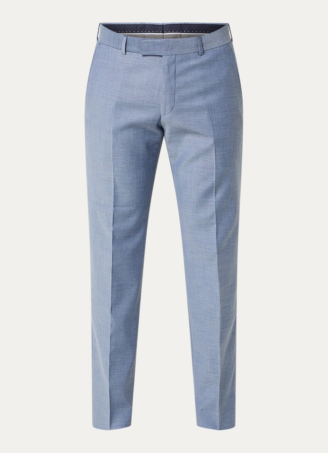 Strellson Melvin slim fit pantalon met steekzakken - voorkant 2 royalblauw