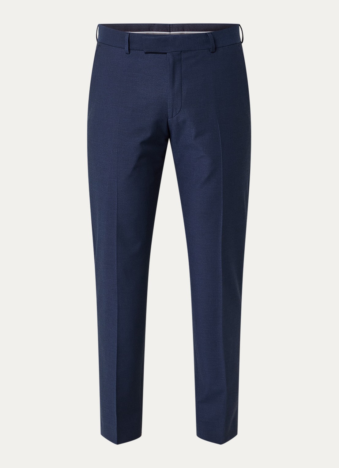 Strellson Melwin slim fit pantalon met steekzakken - voorkant 5 donkerblauw