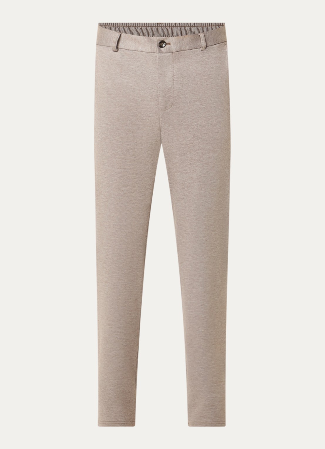 Strellson Tius slim fit pantalon met steekzakken - voorkant rood