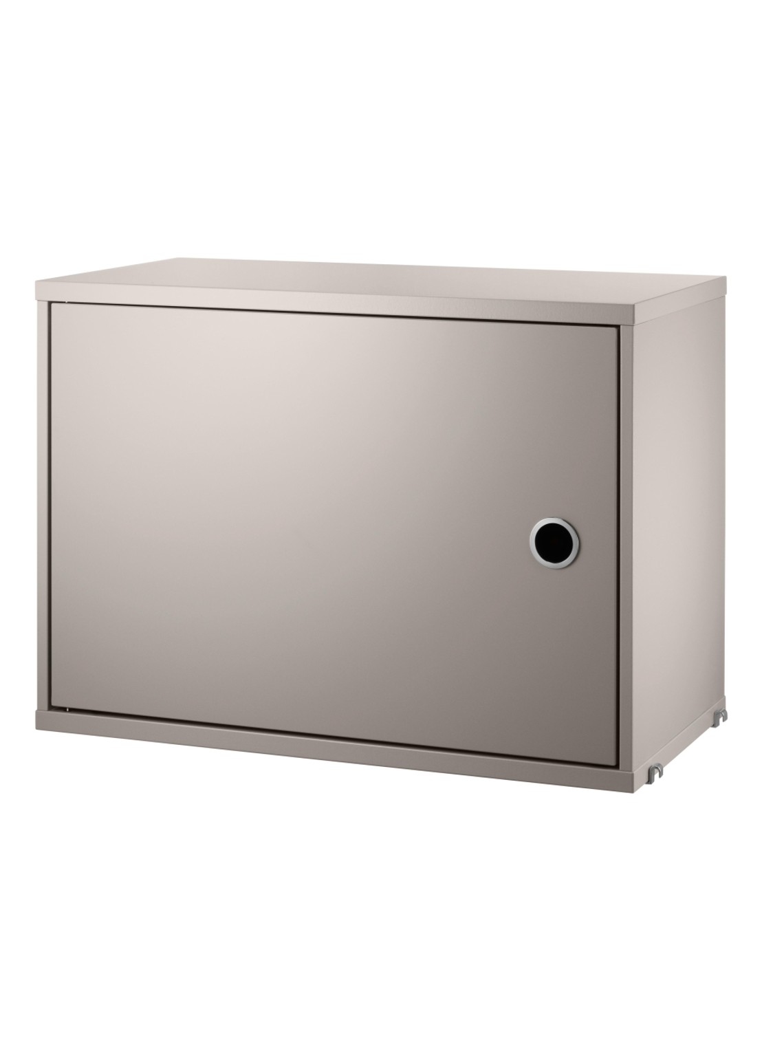 String Furniture Kast met openslaande deur  - voorkant beige