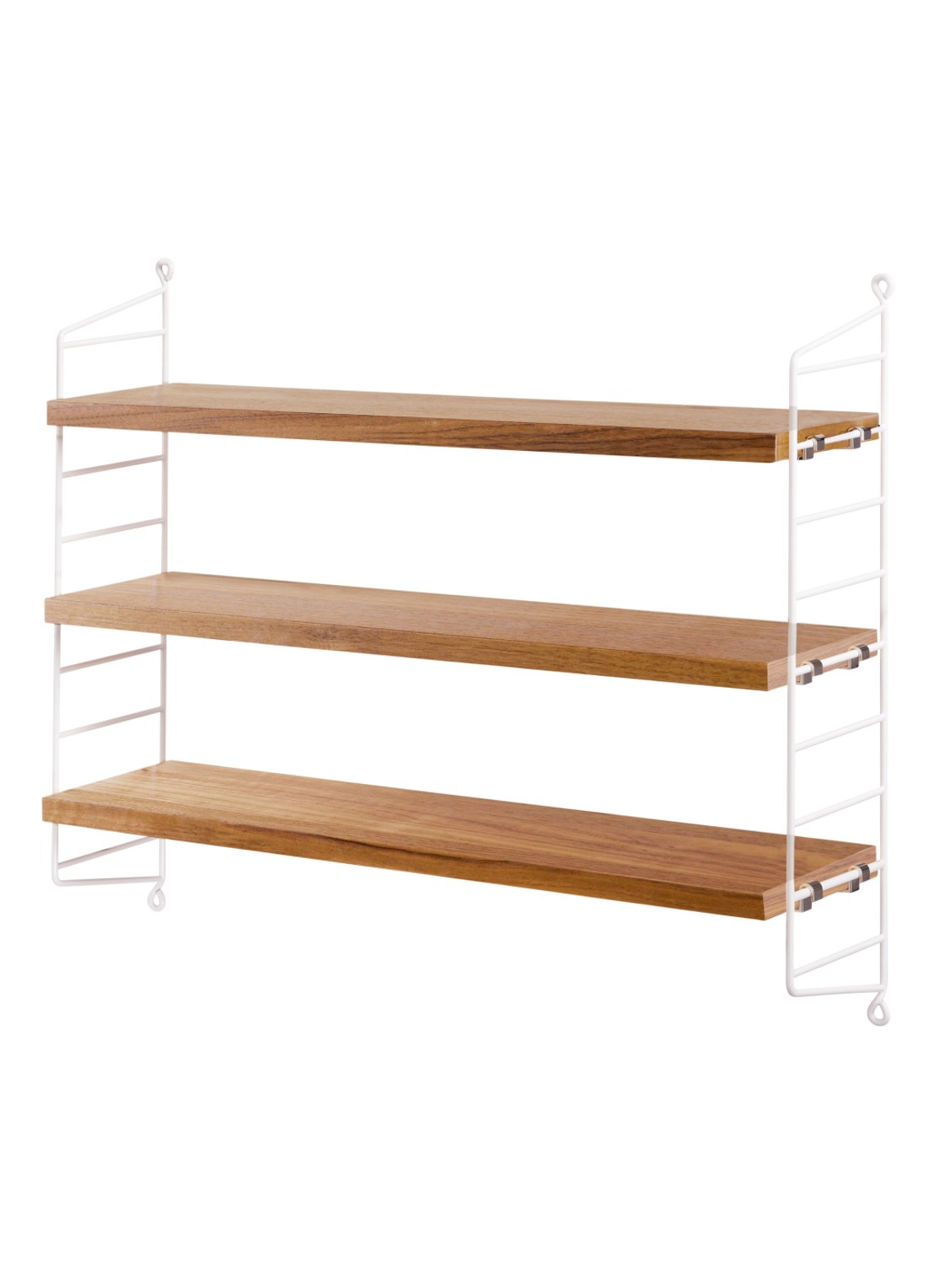 String Furniture Pocket wandkast  - voorkant wit