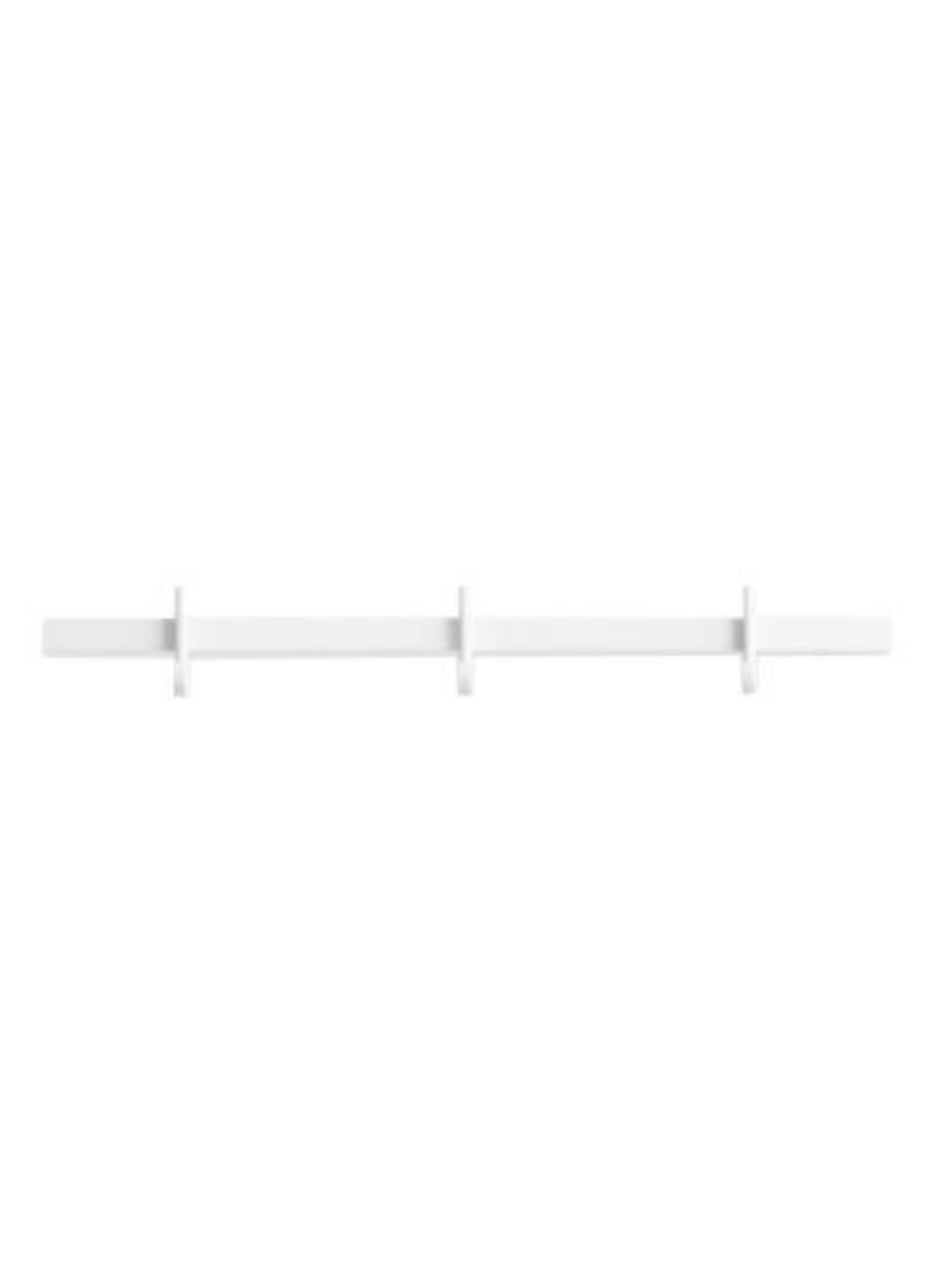 String Furniture Relief wandkapstok 41 cm - voorkant wit
