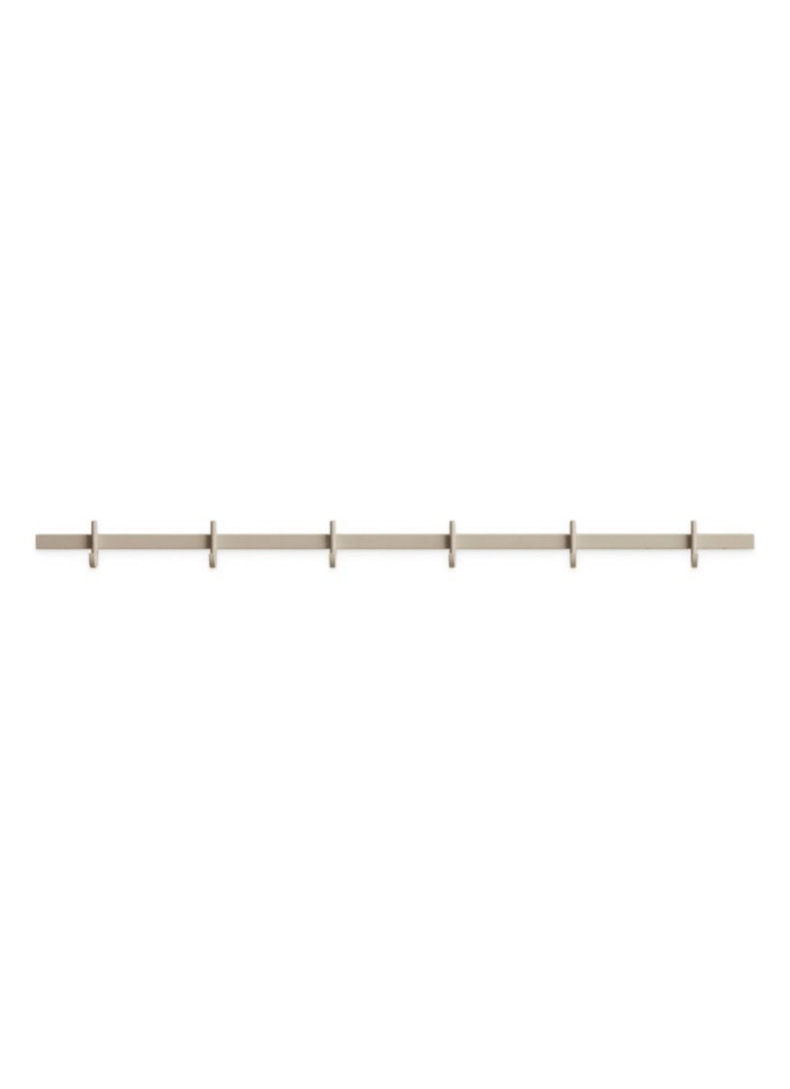 String Furniture Relief wandkapstok 82 cm - voorkant beige