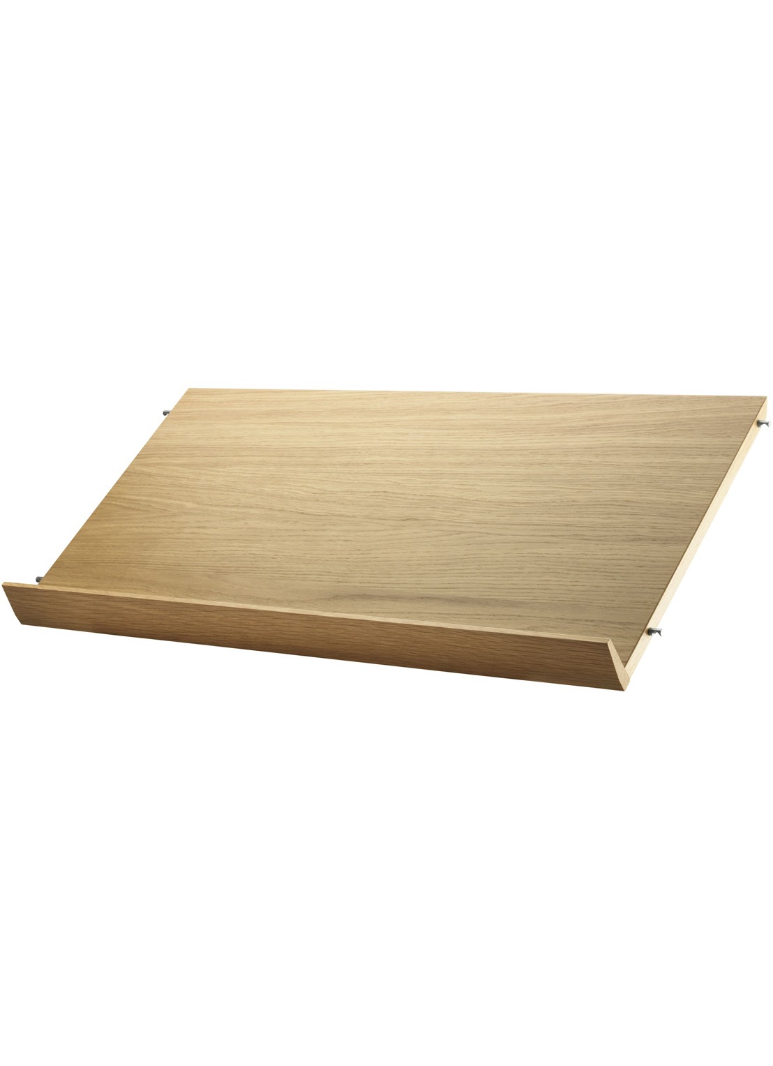 String Furniture Tijdschriftenrek 78 x 30 cm  - voorkant bruin