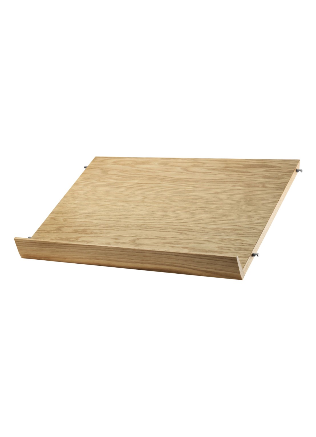 String Furniture Tijdschriftenrek hout 58 x 30 cm  - voorkant beige