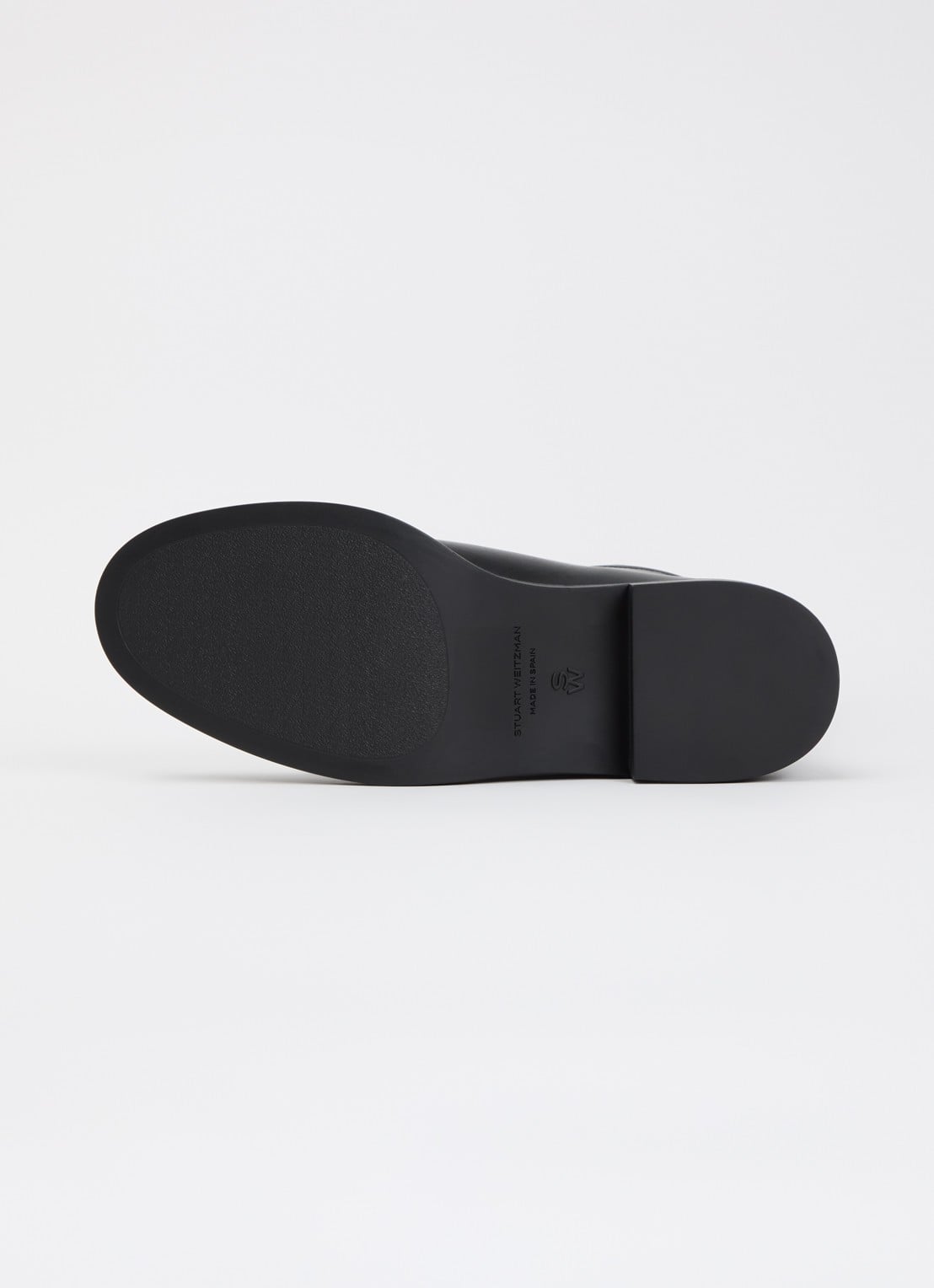 Stuart Weitzman Celia laars van leer - detail 4 zwart
