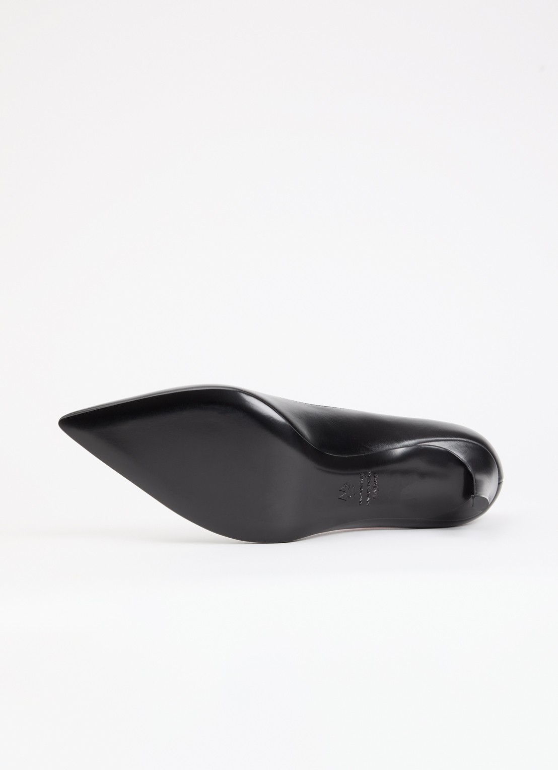 Stuart Weitzman Stuart Power 75 pump van kalfsleer - detail 3 zwart