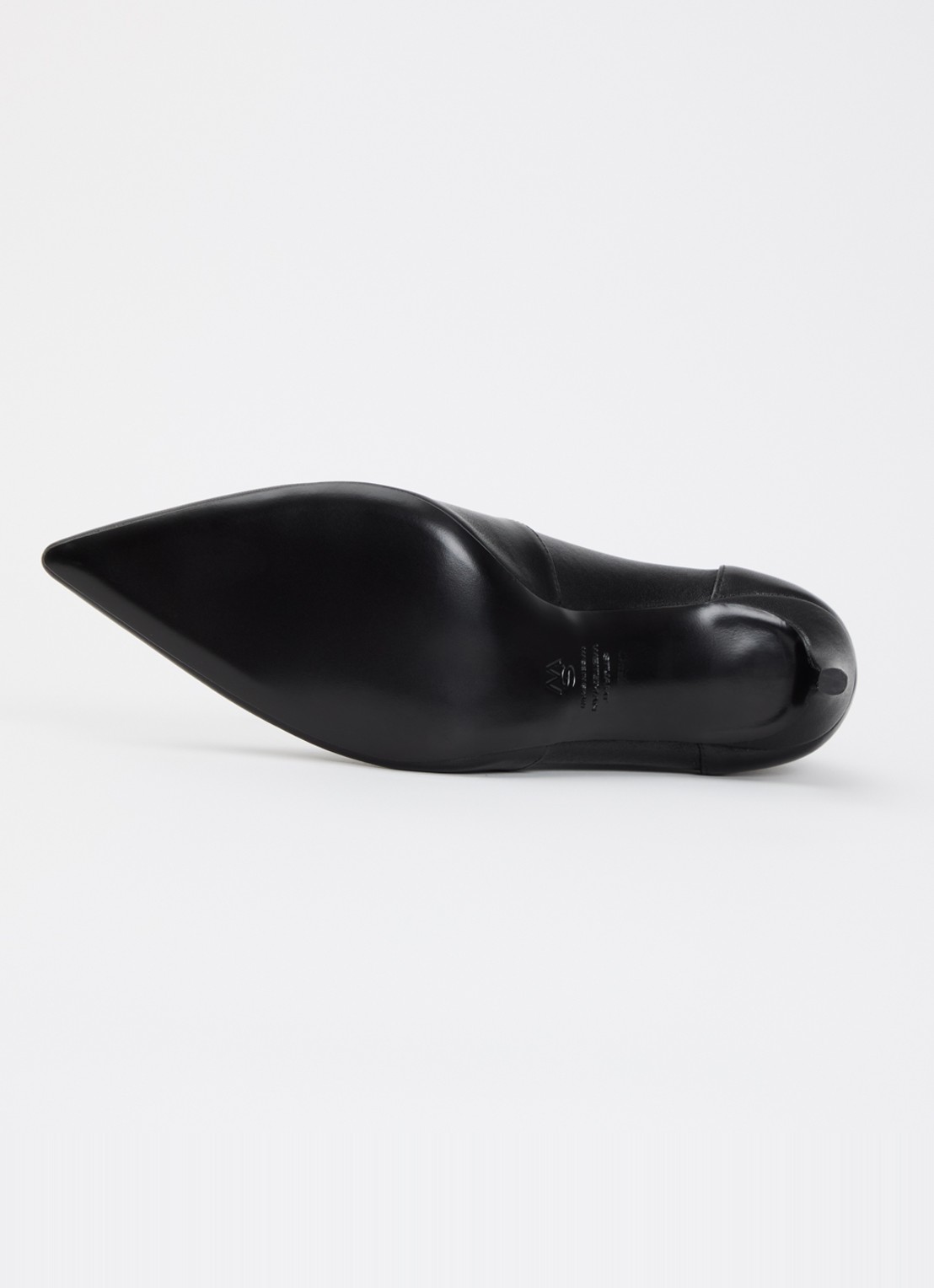 Stuart Weitzman Stuart Power enkellaarsje van leer - detail 4 zwart