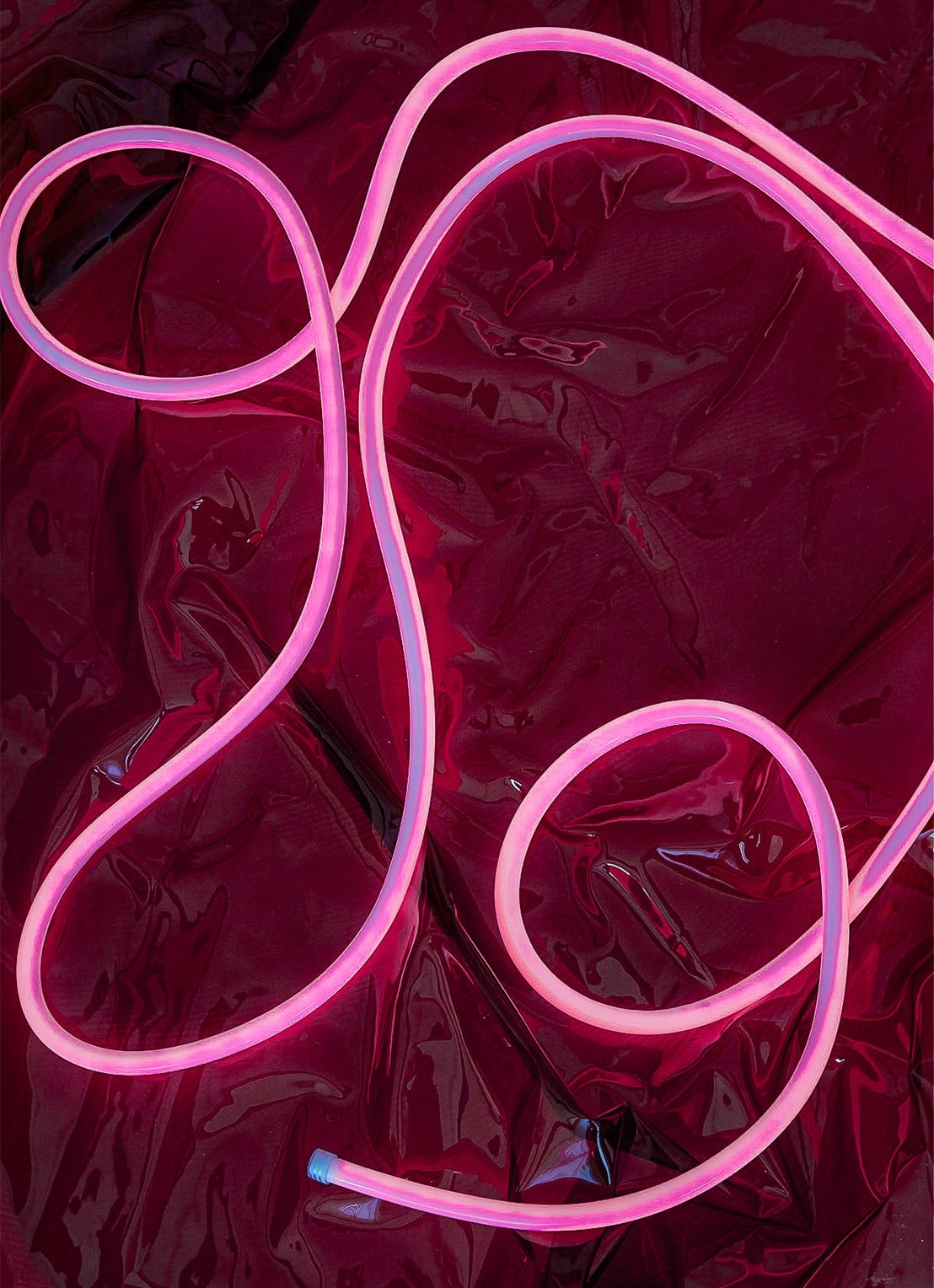 Studio About Flex Tube ledverlichting 5 meter - detail 8 donkerroze