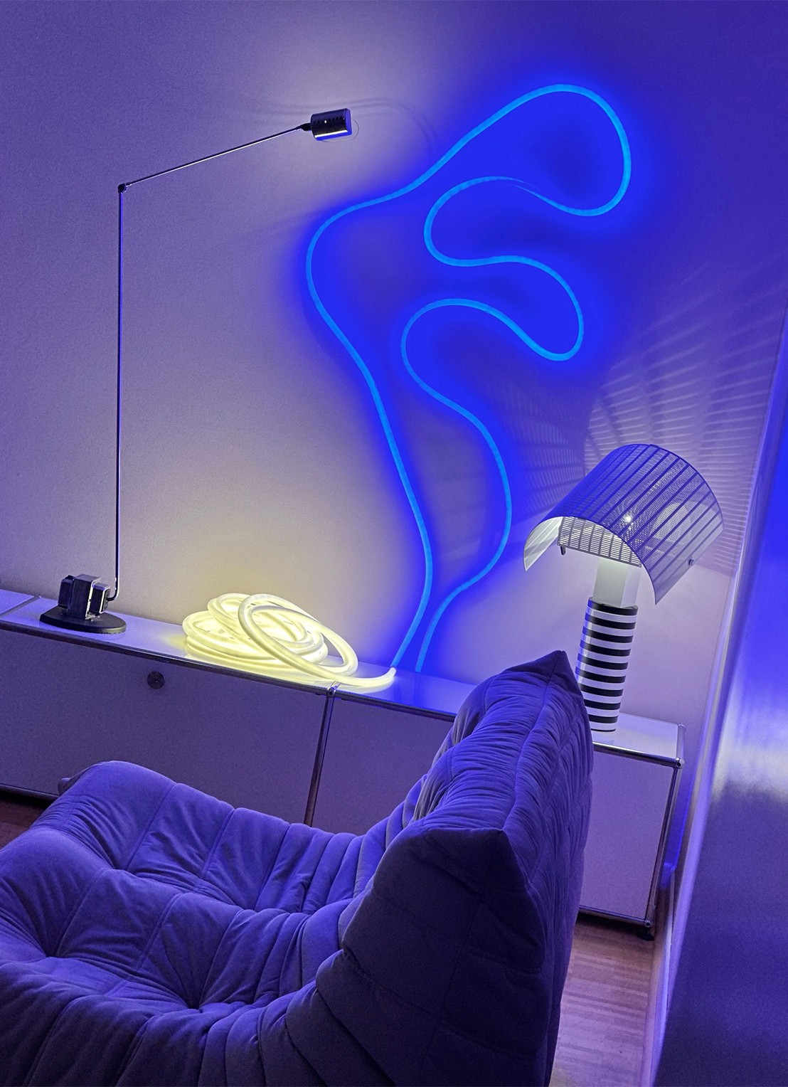 Studio About Flex Tube ledverlichting 5 meter - detail 3 blauw