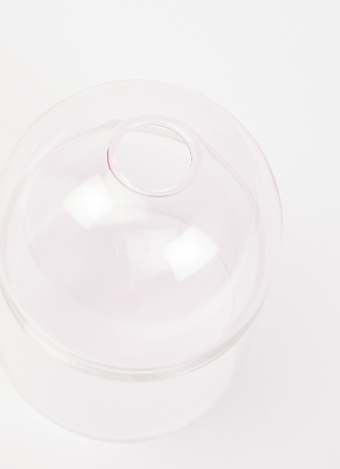 Studio About Flower Bubble vaas 10 cm - voorkant 3 roze