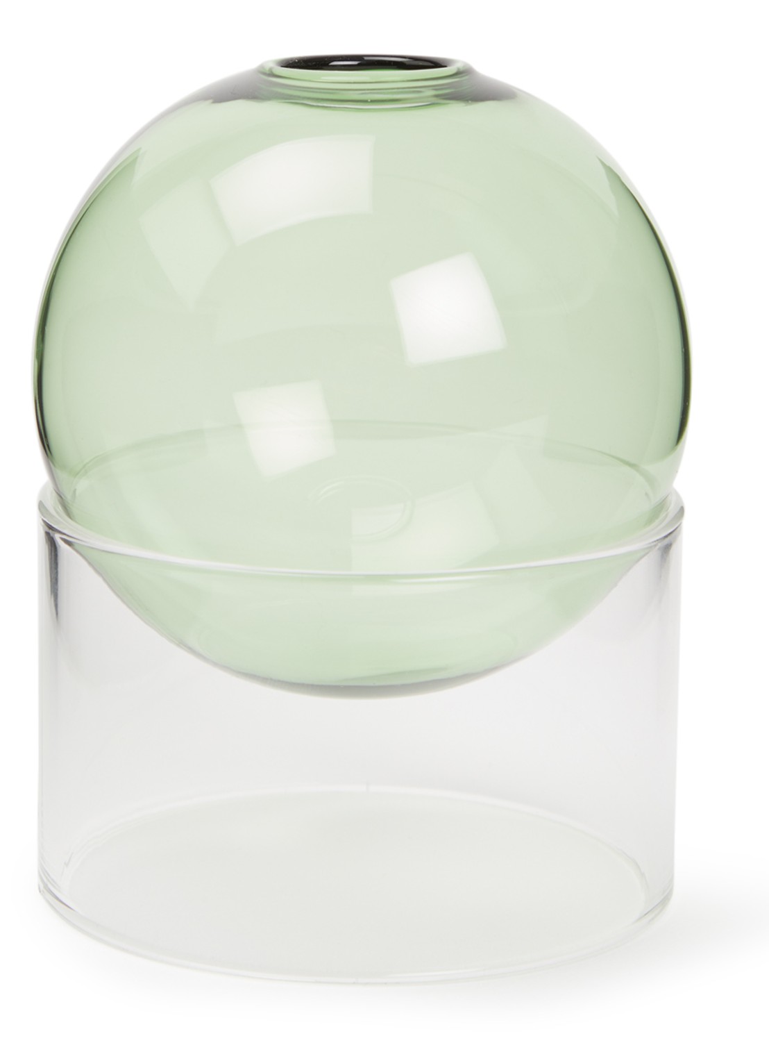 Studio About Flower Bubble vaas 10 cm - voorkant 2 groen