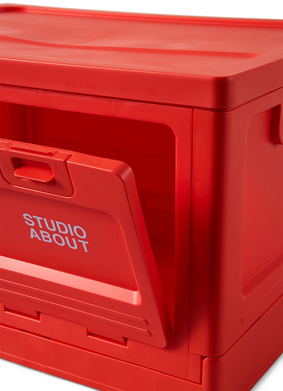 Studio About Medium opbergbox 29 x 40 cm - achterkant 4 rood