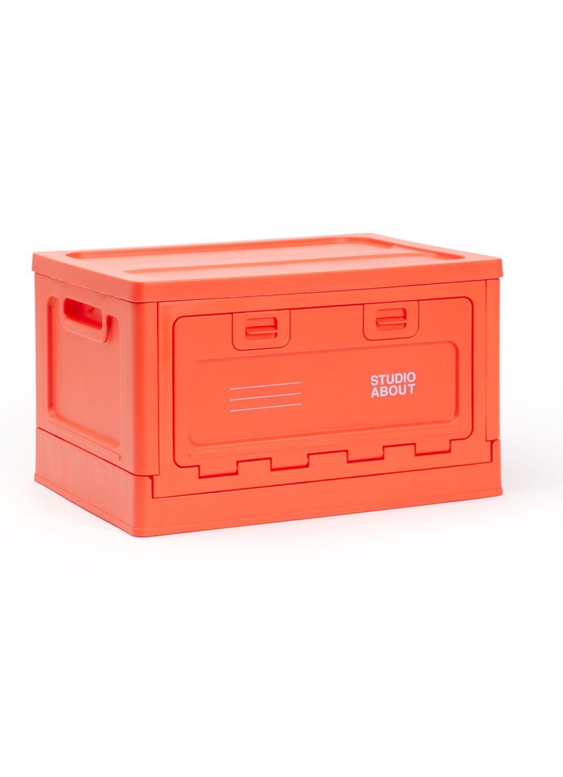 Studio About Medium opbergbox 29 x 40 cm - voorkant rood