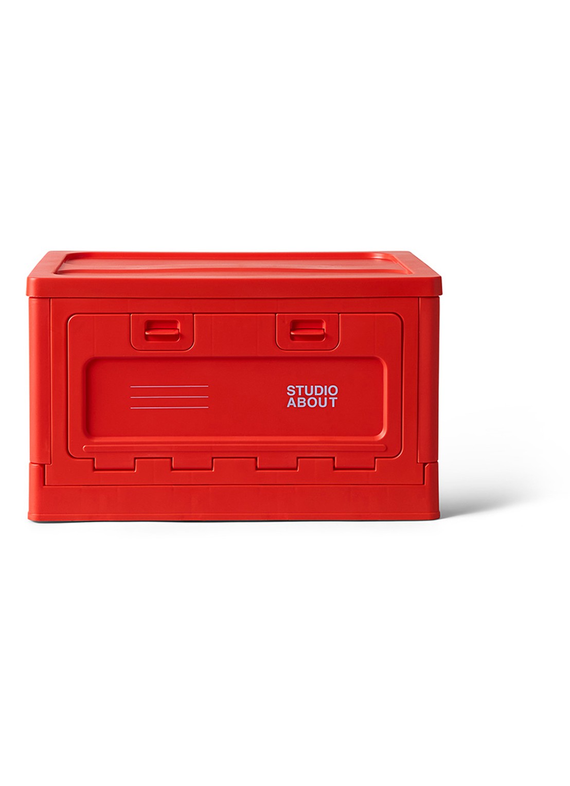 Studio About Medium opbergbox 29 x 40 cm - voorkant 2 rood
